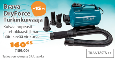 Brava Dry Force turkinkuivaaja 15 prosentin alennus
