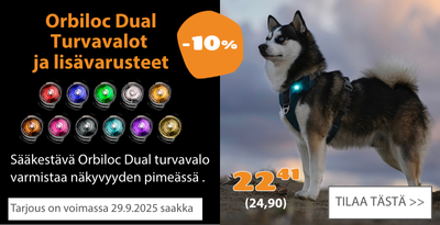 Orbiloc Dual turvavalot alennus 10 prosenttia