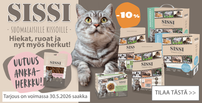 Sissi tuotteista 10 prosenttia alennusta