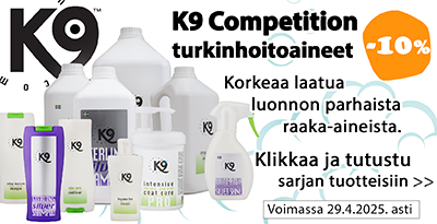 K9 Competition turkinhoitoaineet ale -10 prosenttia